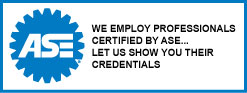 At Grandview Tire & Auto - Cahill We Employ Technicians Certified by ASE... Let us Show You Their Credentials.
